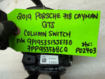 17 18 19 PORSCHE CAYMAN BOXSTER GTS 982 718 992 OEM WIPER SIGNAL CRUISE SWITCH