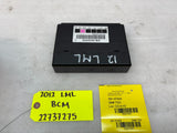 11-14 Chevrolet GMC 2500HD DURAMAX 6.6 LML BCM BODY CONTROL MODULE 22737275