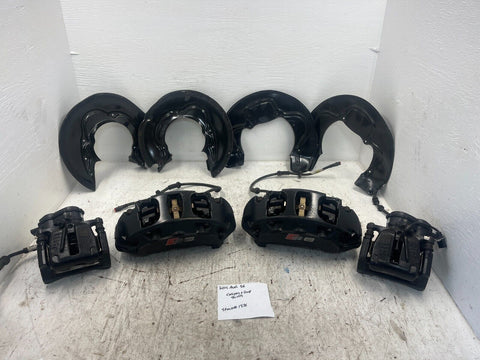 12-18 AUDI S6 S7 OEM FRONT AND REAR BREMBO BRAKE CALIPERS