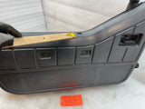 1991 JEEP WRANGLER YJ OEM BLACK LEFT RIGHT HALF DOORS W DOOR PANELS MIRROR 87-95