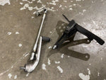 07-12 HONDA CBR 600RR 600 RR COMPLETE LEFT SIDE REARSET FOOT PEG BRACKET SHIFTER