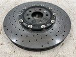 18 AUDI R8 PLUS OEM LEFT FRONT CARBON CERAMIC BRAKE ROTOR DISC 4S0615301A 17-23