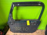 97-06 JEEP WRANGLER TJ LJ OEM FULL HARD DOORS GREEN W GRAY DOOR PANELS MIRRORS