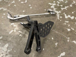 07-12 HONDA CBR 600RR 600 RR COMPLETE LEFT SIDE REARSET FOOT PEG BRACKET SHIFTER