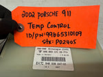 02 03 04 05 PORSCHE CARRERA 911 996 HEATER AC CONTROL PANEL 99665310109