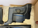 2001 VW CABRIO MK3.5 OEM FRONT REAR BLACK DOOR TRIM PANELS 99-02