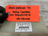 03 PORSCHE 996 996tt OEM HEATER AC A/C CLIMATE CONTROL 99665310110 01-05