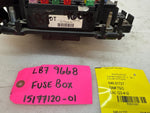 01-05 Chevrolet GMC 2500hd SIERRA 6.6 LB7 UNDERHOOD FUSE RELAY BOX 15177120-01