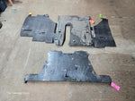 14 NISSAN GTR R35 OEM LOWER CARBON BELLY FLOOR PAN 4 PCS 748a0-kb51a 09-14