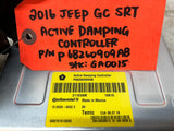 16 17 JEEP GRAND CHEROKEE SRT OEM ACTIVE SUSPENSION DAMPENING MODULE 68260909AB