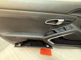 19 PORSCHE CAYMAN GTS 982 718 981 BLACK COMPLETE LEFT RIGHT DOOR PANEL PANELS