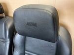 14 BMW X6M X6 E71  OEM BLACK LEATHER HEATED FRONT SPORT SEATS 08-14