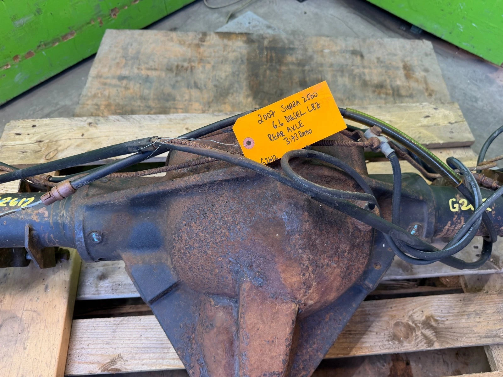 01-07 GMC SIERRA SILVERADO 2500HD 3500HD SRW REAR DIFFERENTIAL AXLE GT4 G80