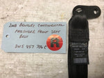 06 07 08 BENTLEY CONTINENTAL FLYING SPUR PASS RIGHT SEATBELT BLACK 3W5857706C