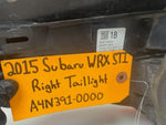 15 SUBARU IMPREZA WRX STi OEM RIGHT REAR TAILLIGHT TAIL LAMP A4N391-0000 15-21