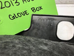 08-16 AUDI S5 A5 S4 BLACK GLOVEBOX DOOR ASSEMBLY