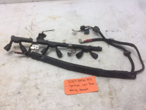 01 02 03 04 05 06 BMW M3 E46 OEM IGNITION COIL WIRING HARNESS LOOM 5146844