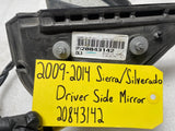 07-14 Chevrolet GMC Yukon Suburban Sierra OEM Links Power Spiegel DL3 20843142