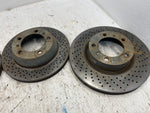 15 PORSCHE BOXSTER CAYMAN S 981 FRONT REAR BRAKE CALIPERS ROTORS PADS 29K 13-16