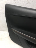 2014 JAGUAR FTYPE F-TYPE BLACK LEATHER LEFT DRIVERS SIDE DOOR PANEL 14 15 16 17