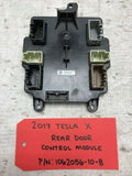 17 TESLA MODEL X REAR FALCON DOOR CONTROL MODULE ECU COMPUTER 1062056-10-B 15-19