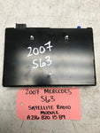 07-09 MERCEDES BENZ AMG S63 CLS63 W221 SIRIUS SATELLITE RADIO MODULE A2168201589