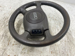 99-01 AUDI A6 BROWN COCOA LEATHER MULTI FUNCTION STEERING WHEEL 4B0419091BC