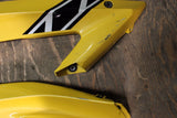 06 07 Yamaha YZFR6 YZF R6 YELLOW OEM 50TH LEFT RIGHT MID MIDDLE FAIRINGS