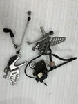 08-16 YAMAHA YZF-R6 YZF R6 OEM LEFT RIGHT REARSET SHIFTER BRAKE ASSEMBLY