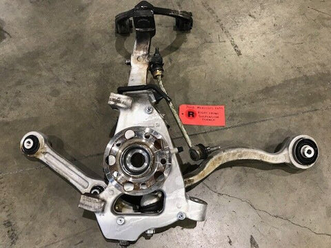 18 MERCEDES BENZ E63 S 4-MATIC RIGHT FRONT SUSPENSION KNUCKLE KNEE 17 18 19 20