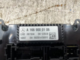 14 MERCEDES BENZ GL350 GL450 W166 OEM HEATER AC CONTROL PANEL 1669000106 12-15