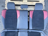 15 SUBARU IMPREZA WRX STi OEM BLACK RED FRONT REAR SEATS 15-21