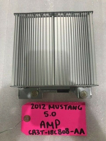 12 FORD MUSTANG 5.0 GT OEM STEREO RADIO AMP AMPLIFIER CR3T-18C808-AA 11-414