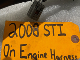08-13 Subaru Impreza WRX GR8 STi EJ257 ENGINE MOTOR WIRING HARNESS LOOM