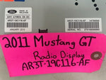 11 FORD MUSTANG 5.0 GT OEM RADIO DISPLAY SCREEN AR3T-19C116-AF 10-14