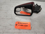 19 FORD MUSTANG 5.0 GT S550 OEM RED LEFT DRIVERS SIDE POWER MIRROR W/ PUDDLE B/S