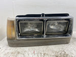 85 VOLVO 760GLE TURBO OEM SEALED BEAM HEADLIGHTS WITH GRILLE GRILL USA