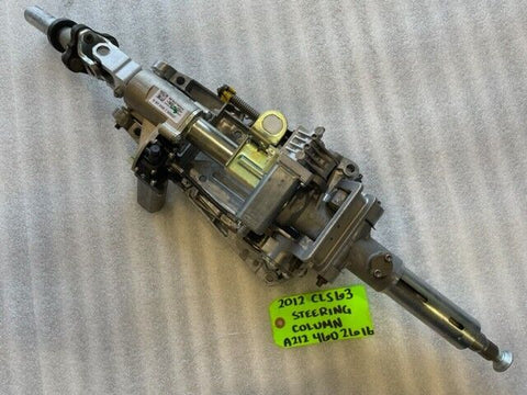 11-14 MERCEDES AMG CLS63 CLS W218 OEM STEERING COLUMN ASSEMBLY A2124602616