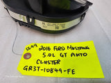 2016 FORD MUSTANG GT OEM METRIC SPEEDOMETER GAUGE CLUSTER AUTO GR3T-10849-FE