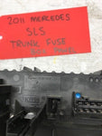 11 MERCEDES SLS 63 AMG GULLWING OEM REAR TRUNK FUSE RELAY ELECTRICAL BOX 10-15