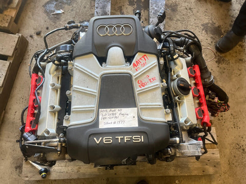 10 11 12 AUDI S4 S5 B8 3.0 TFSI CCBA COMPLETE SUPERCHARGED ENGINE MOTOR 105K