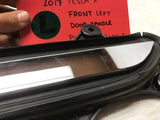 17 TESLA MODEL X 100D OEM LEFT FRONT EXTERIOR DOOR HANDLE 1035418-00-E 15-19