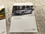 2013 AUDI S8 D4 OEM OWNERS MANUAL BOOKS POUCH 13-17