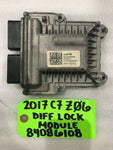 15-19 CHEVROLET CORVETTE C7 Z06 Z07 OEM REAR AXLE LOCK CONTROL MODULE 84086108