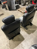 03 FORD F150 HARLEY FRONT REAR BLACK GREY LEATHER SEATS ANNIVERSARY 98K