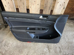 07 VOLKSWAGEN GOLF GTI MK5 4 DOOR BLACK LEATHER SEATS & DOOR PANELS 06-09