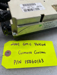 00 01 02 Chevrolet GMC TAHOE YUKON SUBURBAN HEATER AC CLIMATE CONTROL 15060163