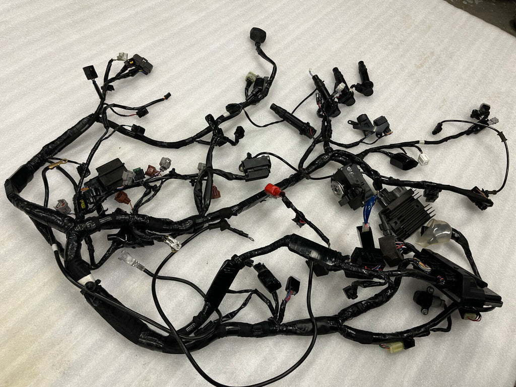 16-20 KAWASAKI NINJA ZX10R OEM COMPLETE WIRING HARNESS ECU CDI