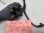 19 20 21 AUDI Q7 Q8 TFSI 3.0 ENGINE MOTOR WIRING HARNESS LOOM 06M971595BQ DCBD