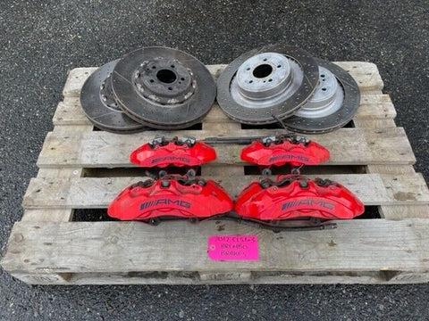 12-14 MERCEDES AMG CLS63 CLS W218 W212 OEM FRONT REAR BREMBO BRAKE CALIPERS 48K